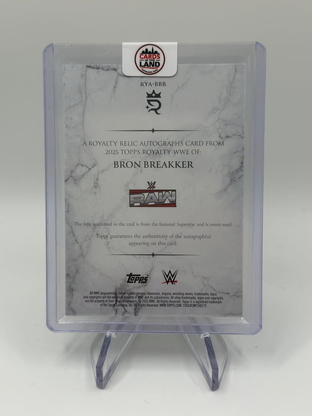 2025 Topps Royalty Bron Breaker Patch Auto /99