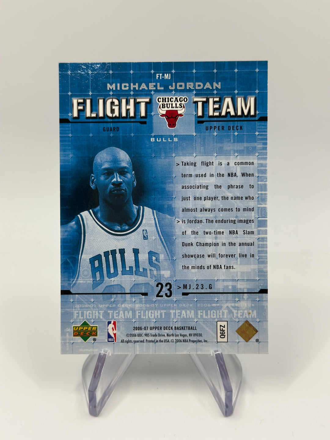 2006-07 Upper Deck Michael Jordan Flight Team ##FT-MJ