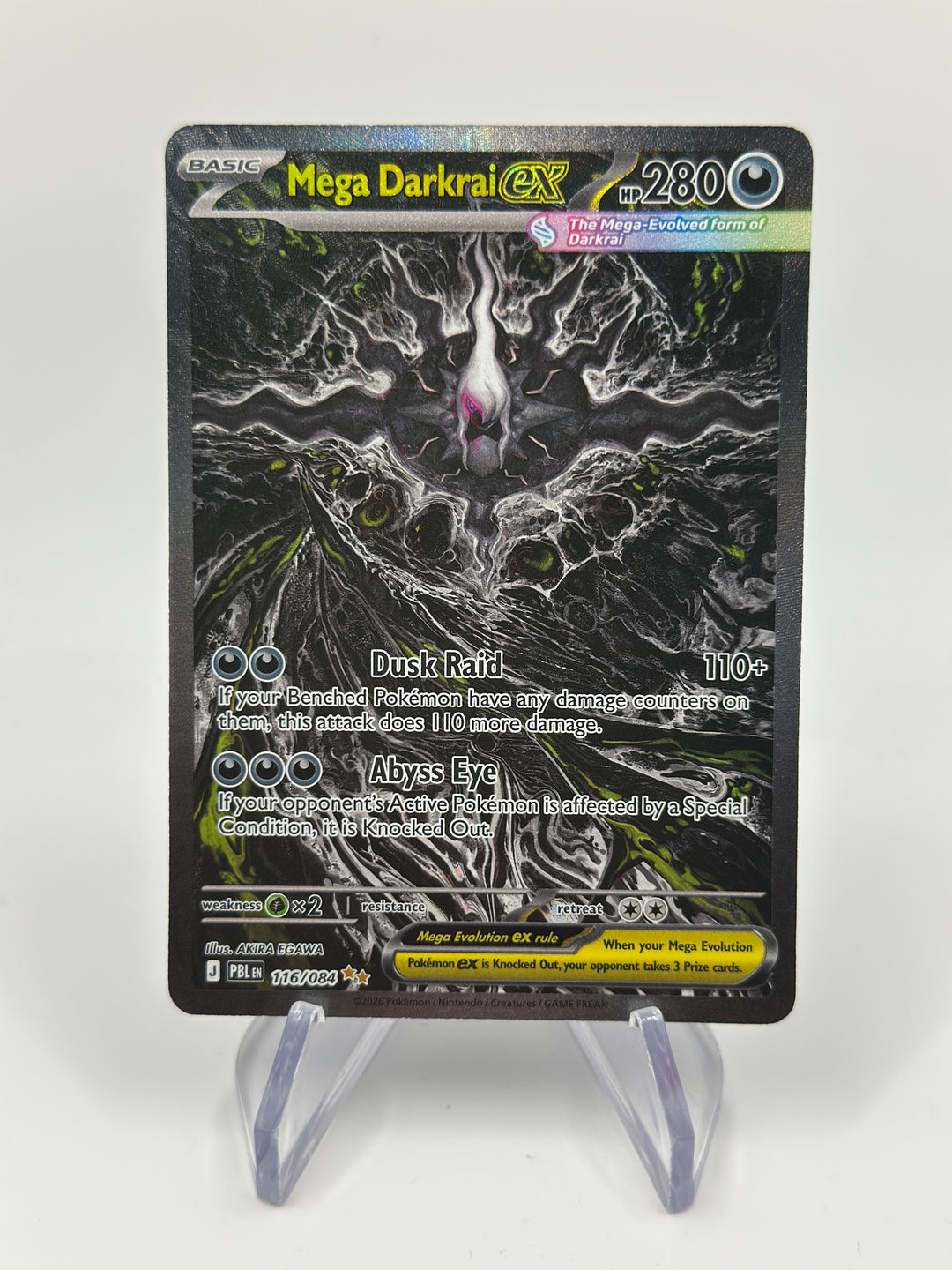 Pokémon Mega Darkrai EX 116/84