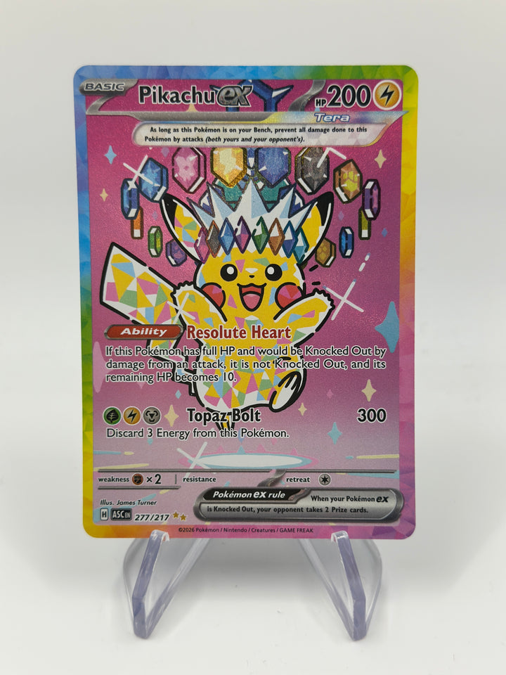 Pokémon Pikachu EX 277/217