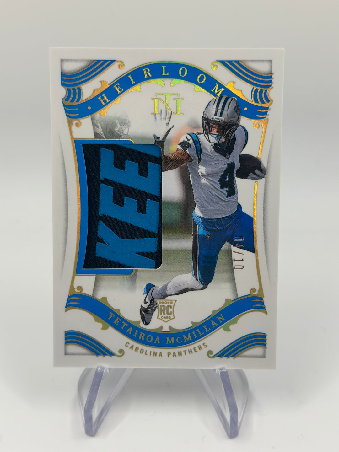 2025 National Treasures Tetairoa McMillan Patch /10