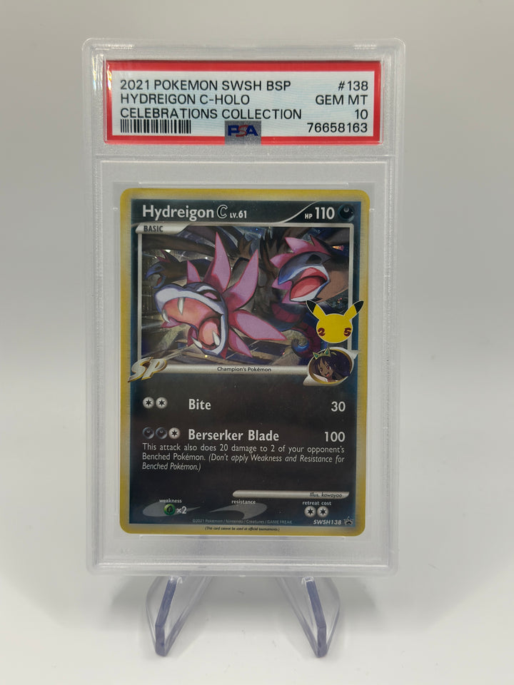 Pokémon Hydreigon Holo #138 PSA 10