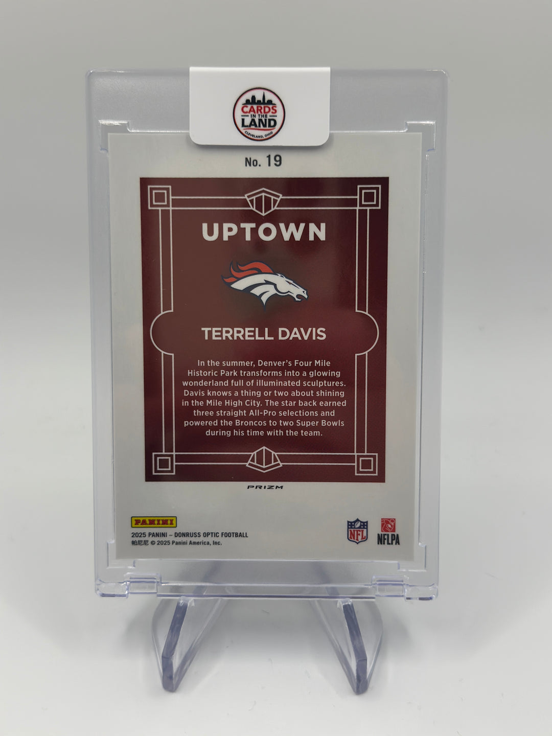 2025 Optic Terrell Davis Uptown #19