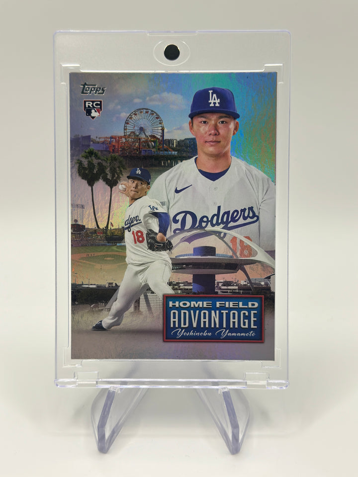 2024 Topps Yoshinobu Yamamoto Home Field Advantage #HFA-20