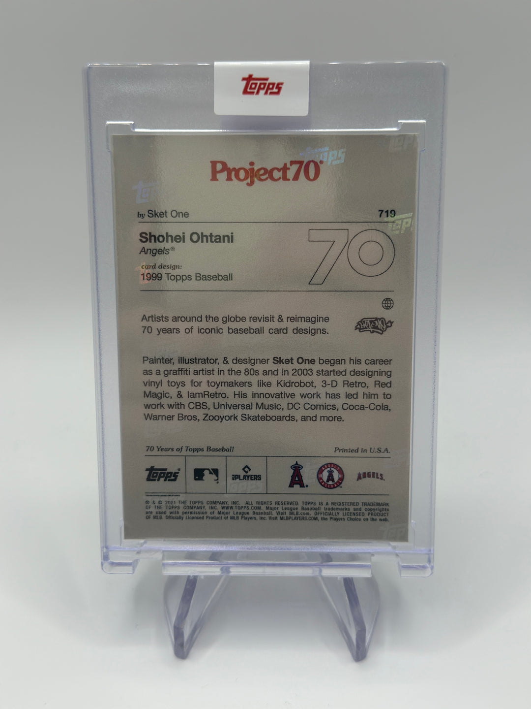 2021 Topps Project 70 Shohei Ohtani SHOTIME! #719