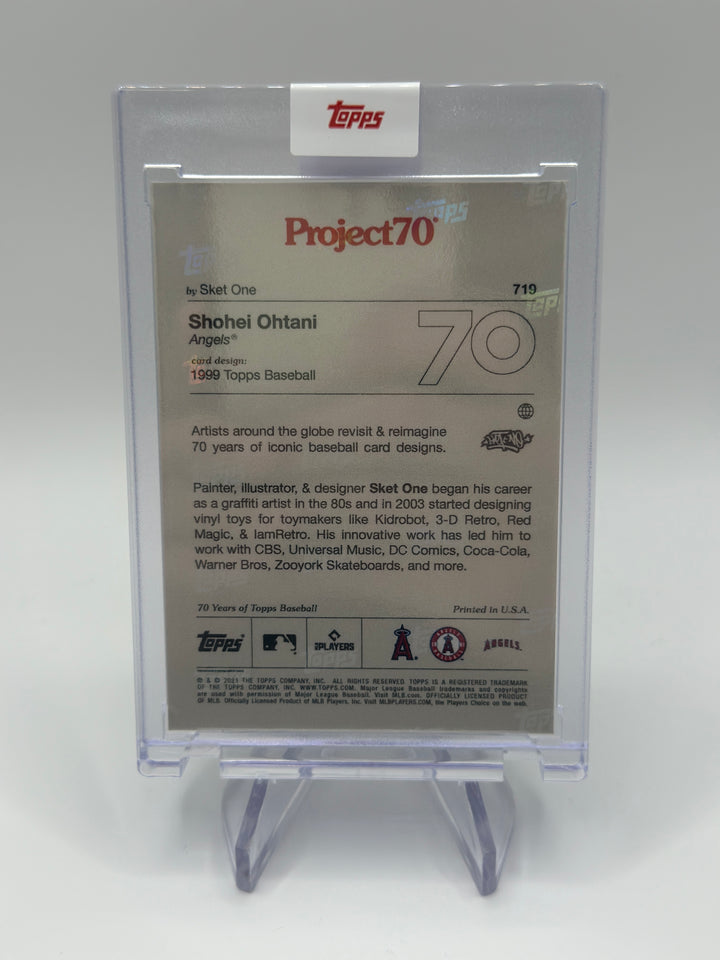 2021 Topps Project 70 Shohei Ohtani SHOTIME! #719