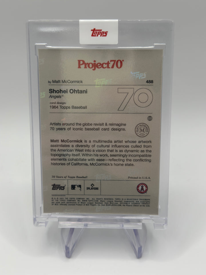 2021 Topps Project 70 Shohei Ohtani ANGELS #488