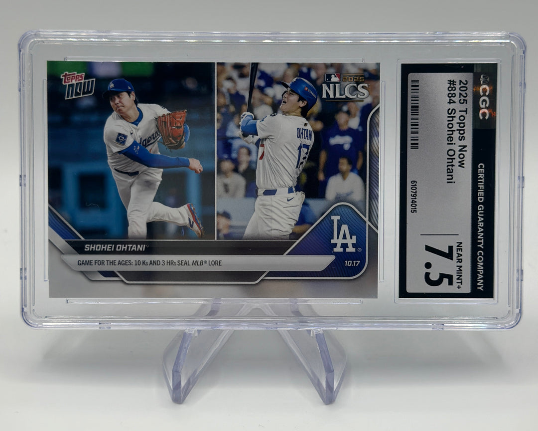 2025 Topps Now Shohei Ohtani #884 CGC 7.5