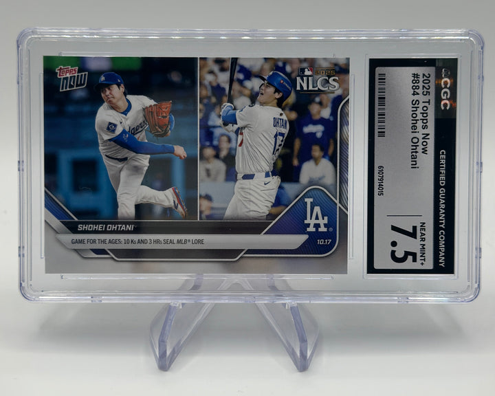 2025 Topps Now Shohei Ohtani #884 CGC 7.5