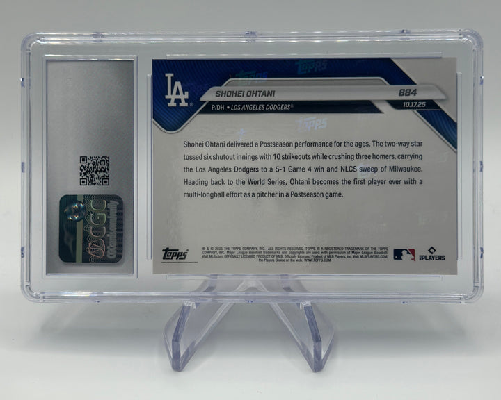 2025 Topps Now Shohei Ohtani #884 CGC 7.5