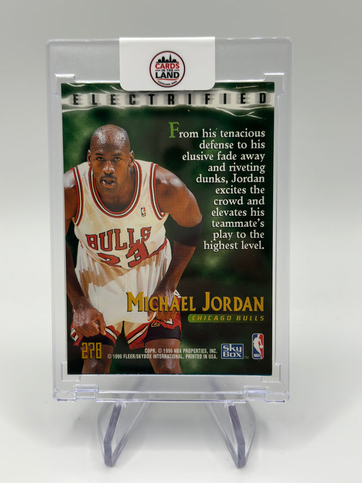 1996 Skybox Michael Jordan Electrified #278