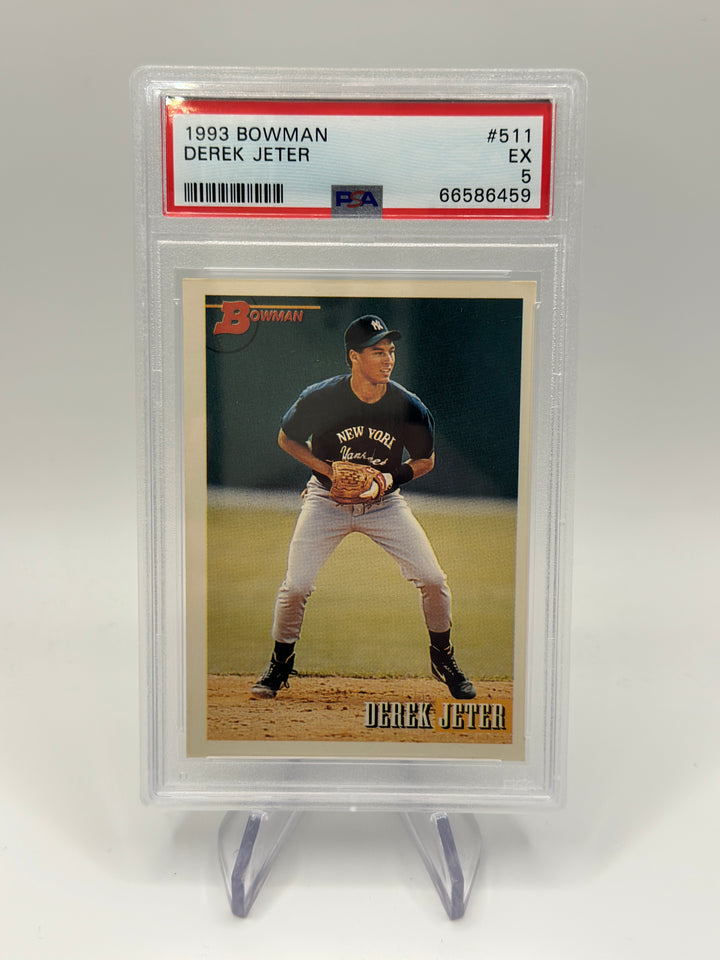 1993 Bowman Derek Jeter #511 PSA 5