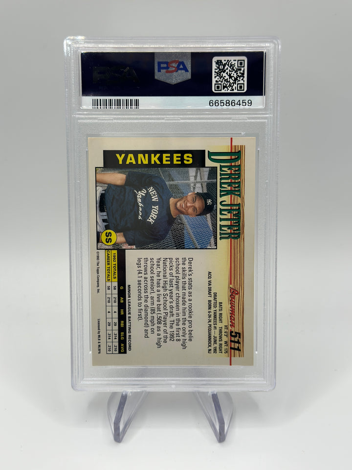 1993 Bowman Derek Jeter #511 PSA 5