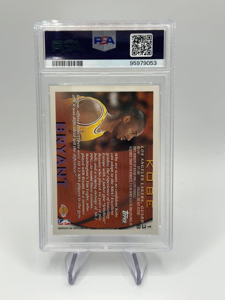 1996 Topps Kobe Bryant #138 PSA 4