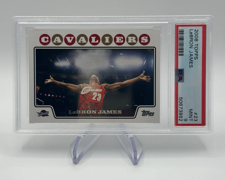 2008 Topps Lebron James #23 PSA 9