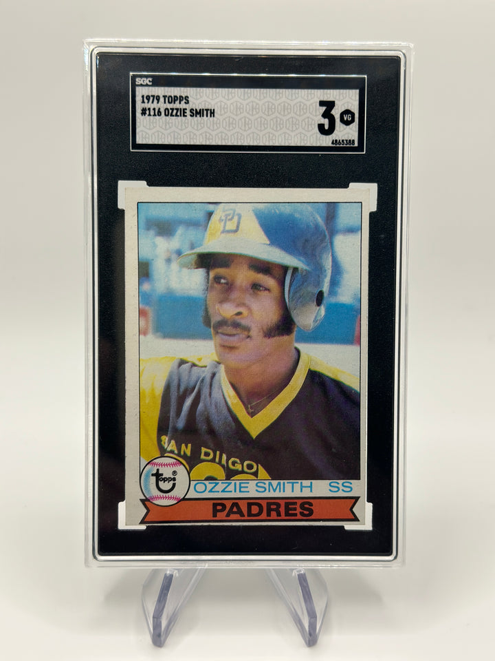 1979 Topps Ozzie Smith #116 SGC 3