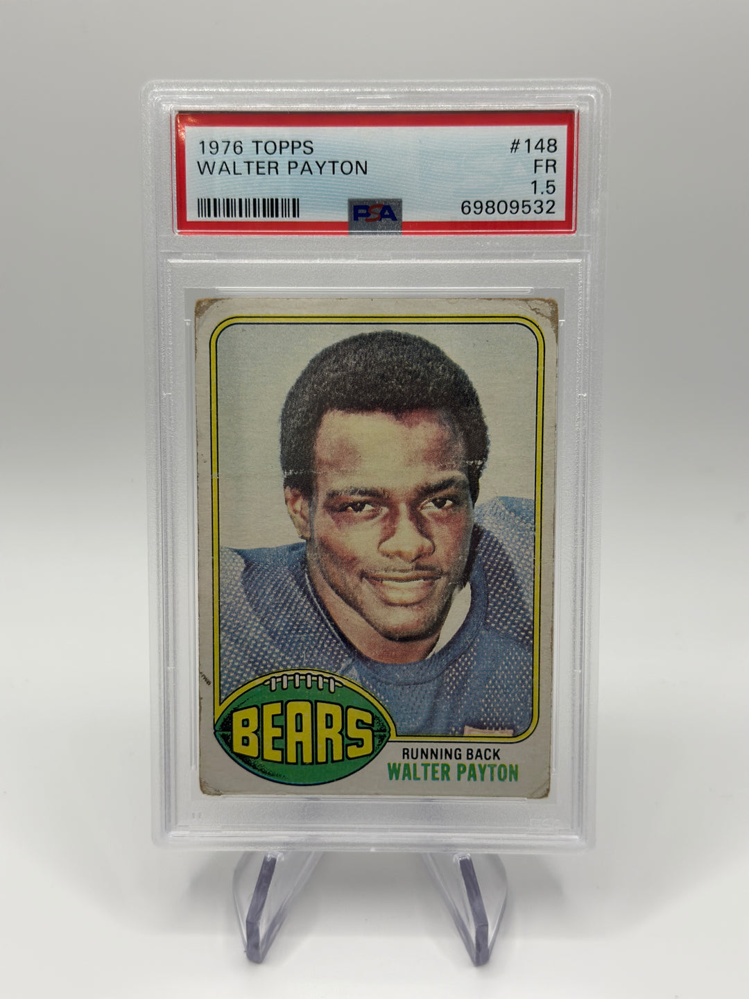 1976 Topps Walter Payton #148 PSA 1.5