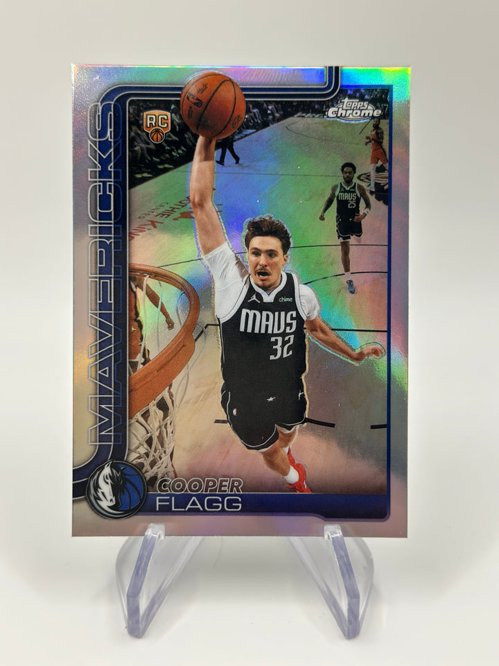 2025-26 Topps Chrome Update Cooper Flagg RC #151 Refractor