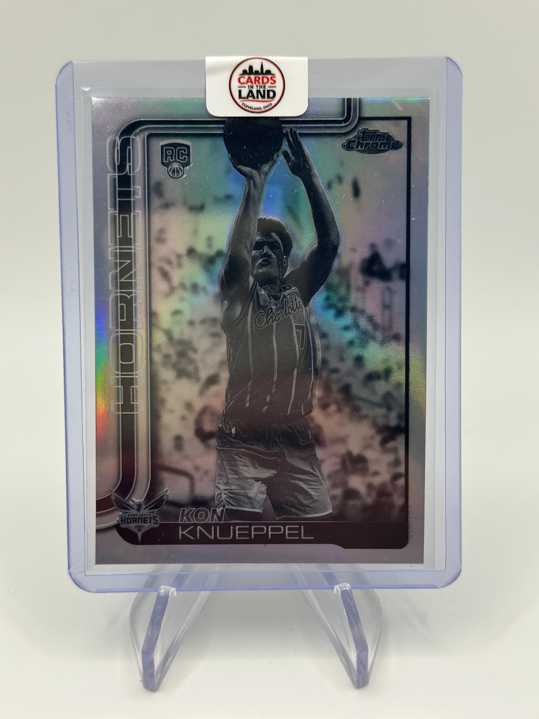 2025-26 Topps Chrome Update Kon Knueppel Negative RC #154 SP