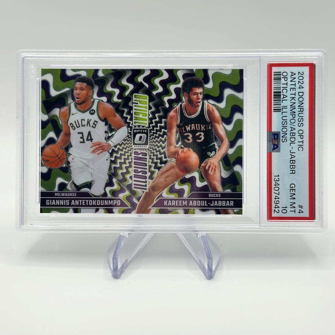 2004 Optic Antetknmpo/Abdl-Jabbr Optical Illusions #4 PSA 10