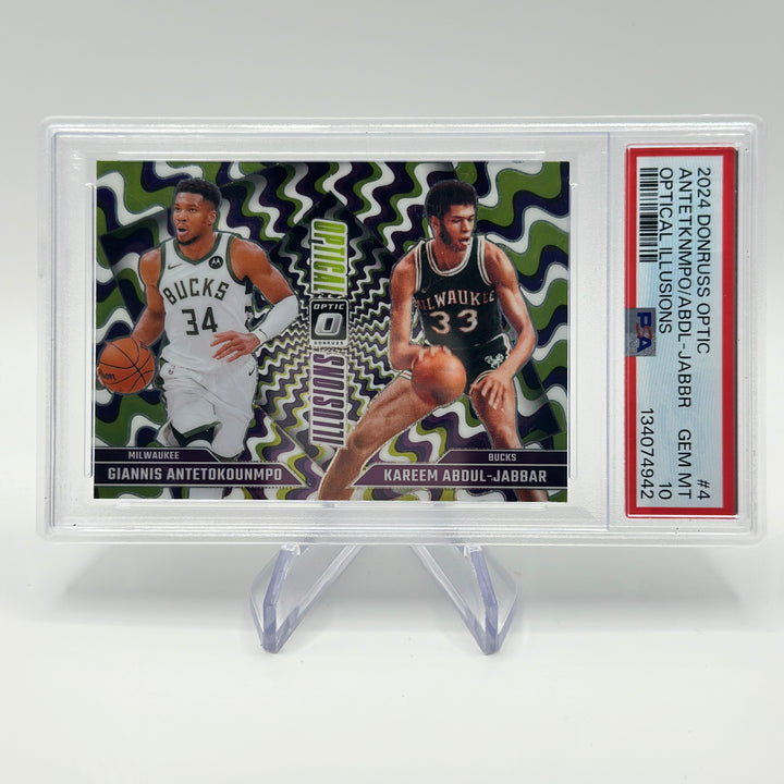 2004 Optic Antetknmpo/Abdl-Jabbr Optical Illusions #4 PSA 10