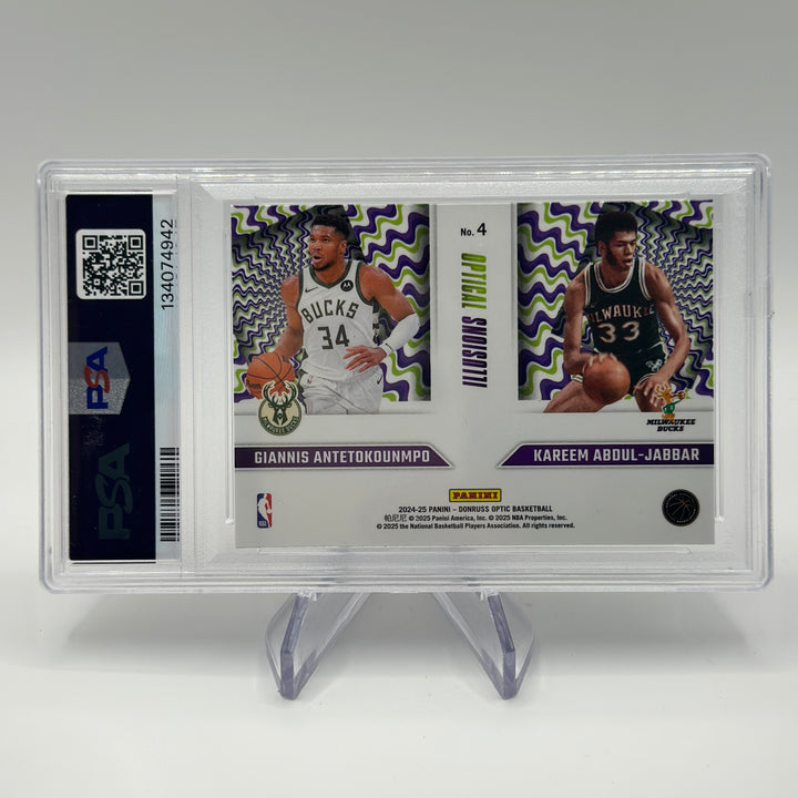 2004 Optic Antetknmpo/Abdl-Jabbr Optical Illusions #4 PSA 10