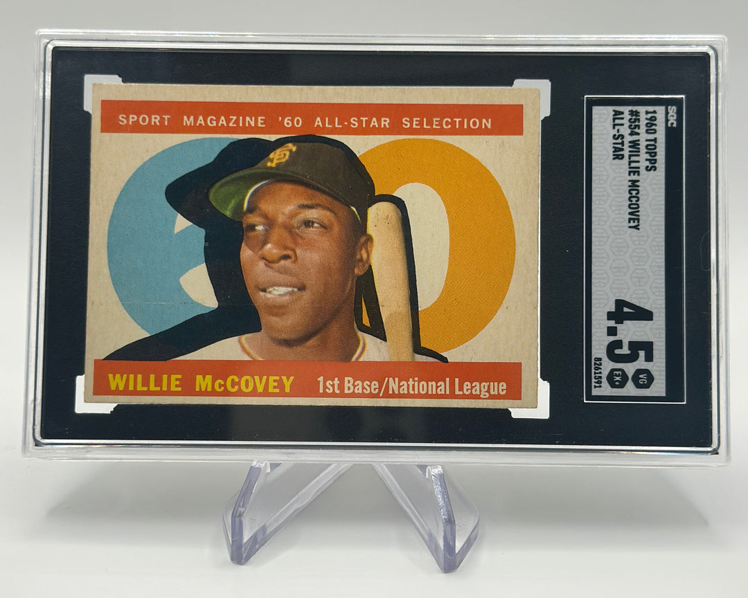 1960 Topps Willie McCovey All Star SGC 4.5