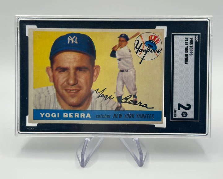1955 Topps Yogi Berra #198 SGC 2
