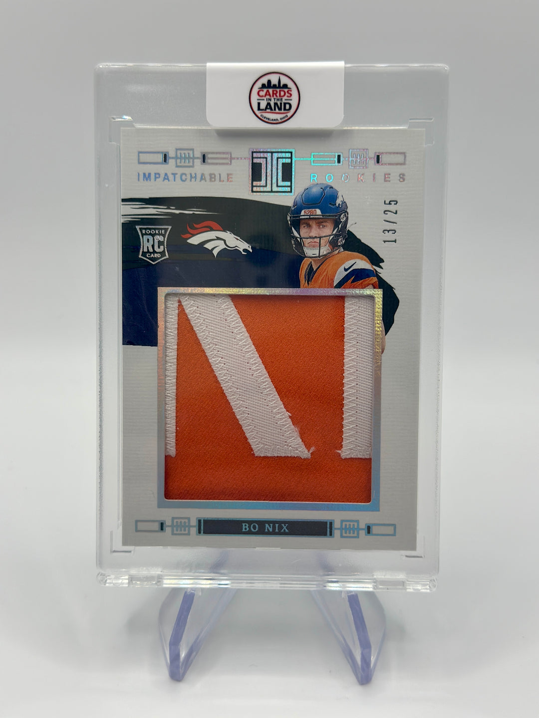 2024 Impeccable Bo Nix Impatchable Rookies /25