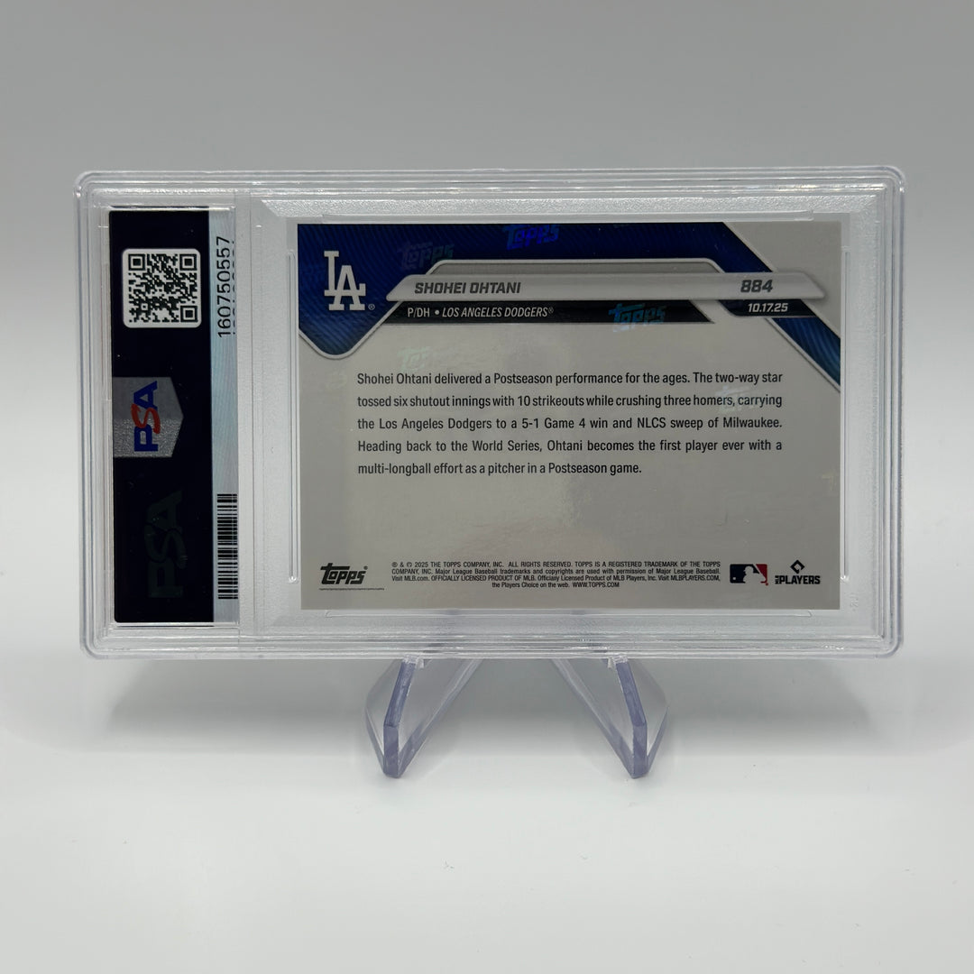 2024 Topps Now Shohei Ohtani #884 PSA 10