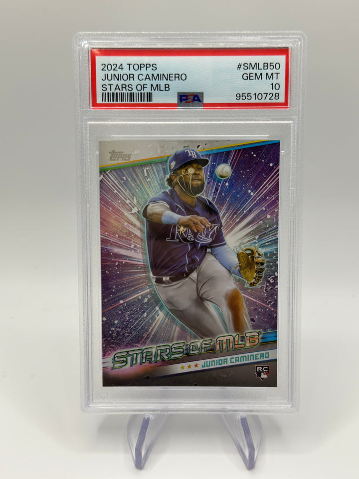 2024 Topps Junior Caminero Stars of MLB #SMLB50 PSA 10