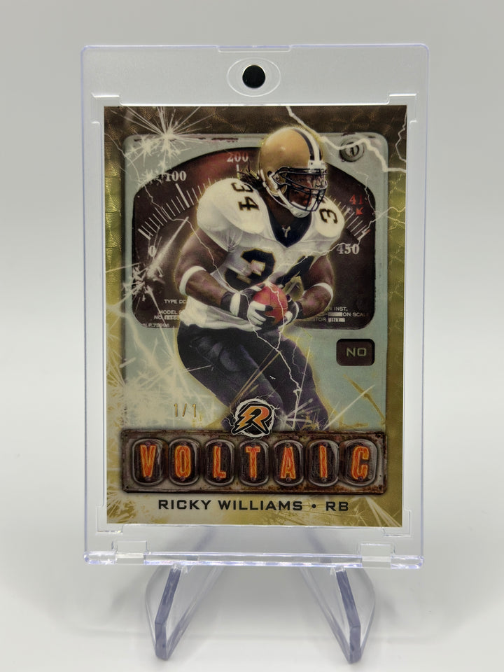 2025 Topps Resurgence Chrome Ricky Williams Superfractor 1/1