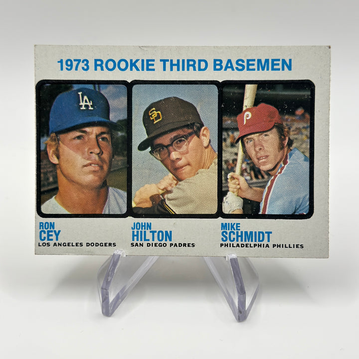 1973 Topps #615 Rookie Third Basemen Mike Schmidt RC Rookie Card HOF