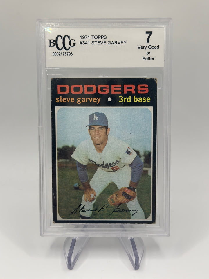 1971 Topps Steve Garvey #341 BCCG 7