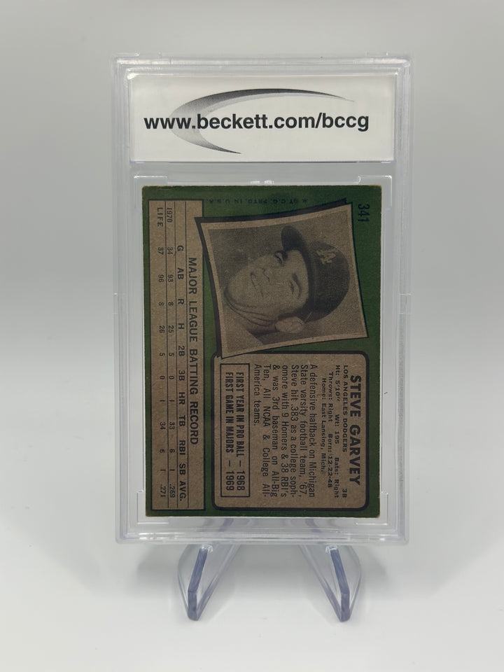 1971 Topps Steve Garvey #341 BCCG 7