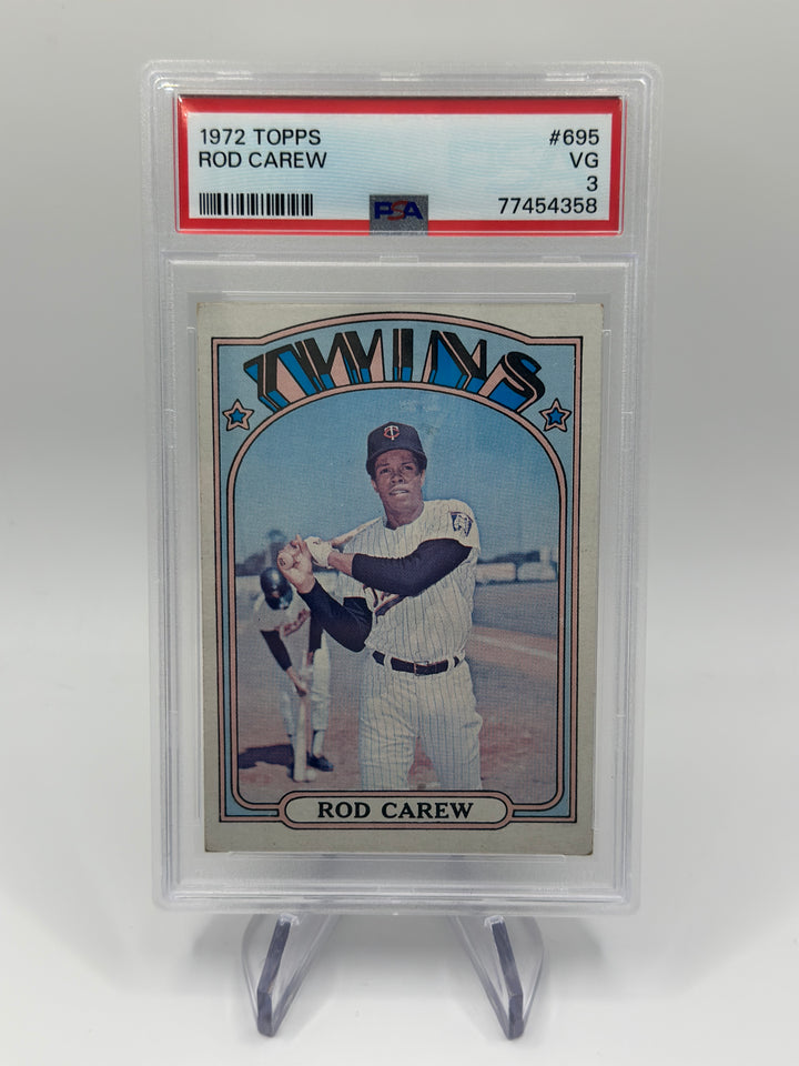 1972 Topps Rod Carew #695 PSA 3