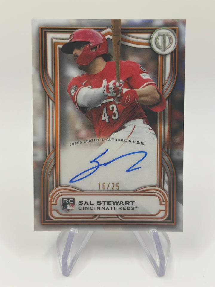 2026 Topps Tribute Sal Stewart Auto /25 #LIA-SS