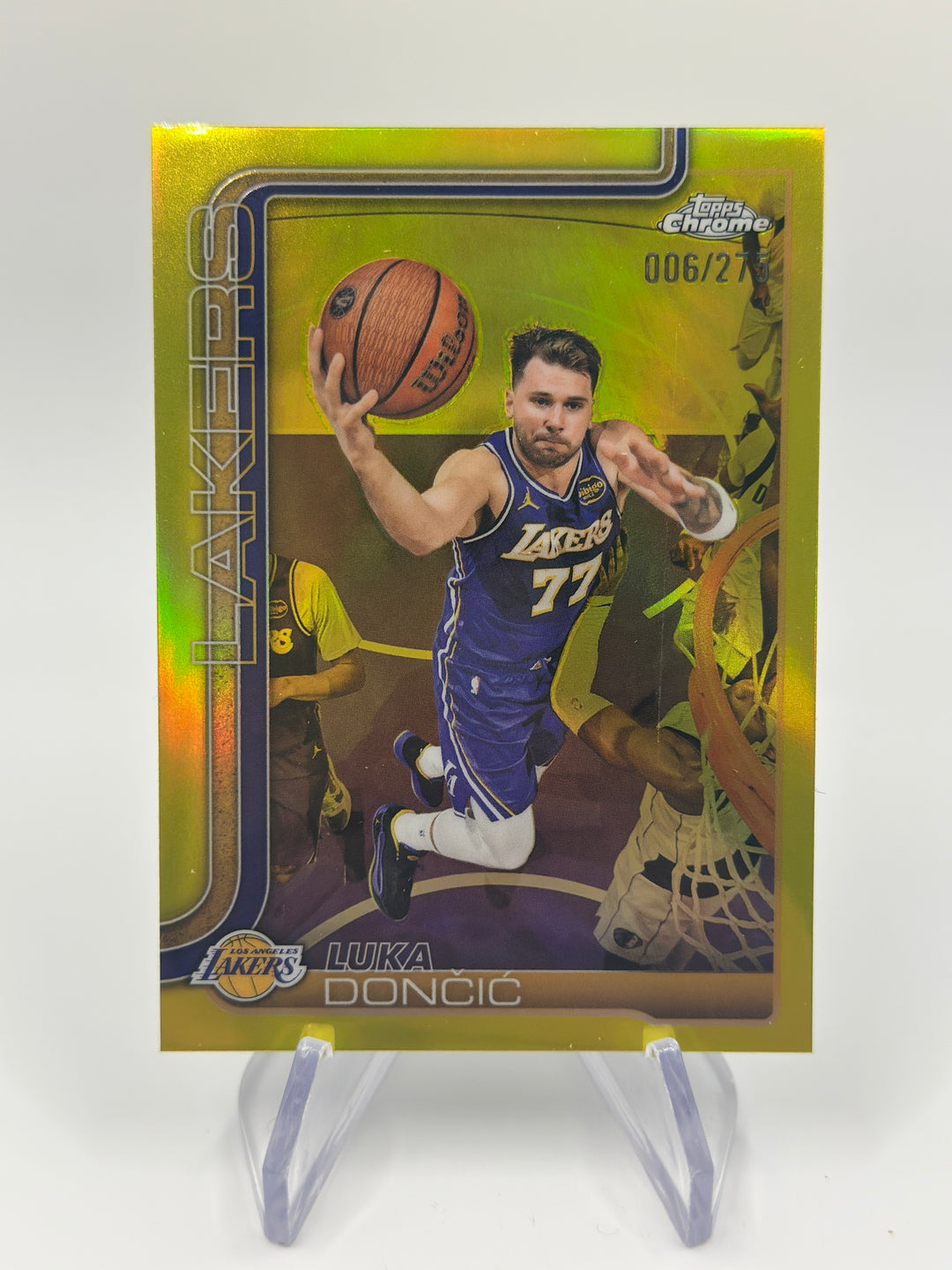 2025-26 Topps Chrome Update Luka Doncic #2 Yellow /275