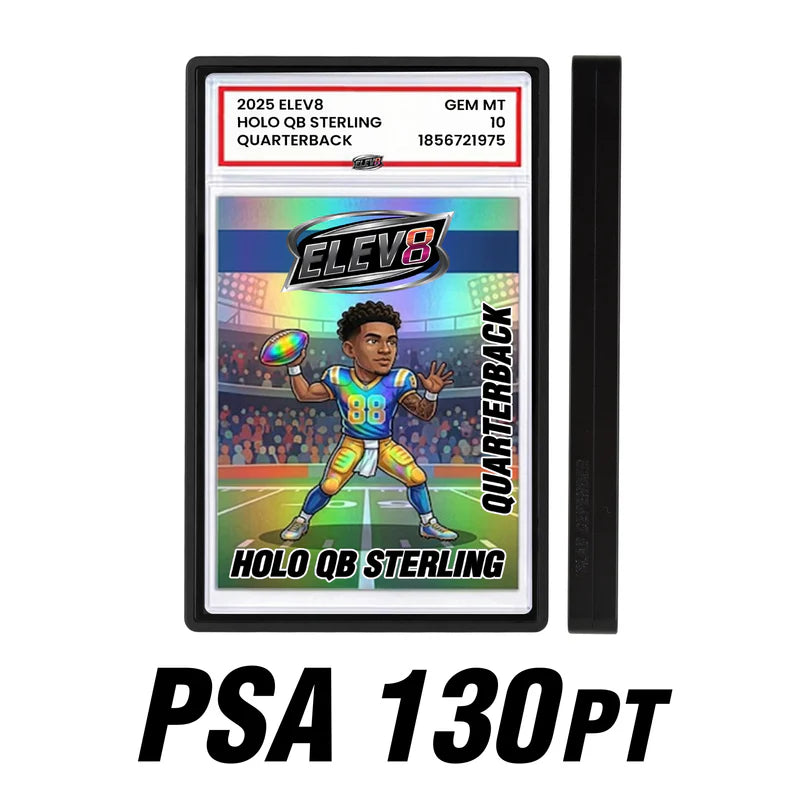 ELEV8 Slab Defender 130 Point PSA Black Graded Slab Case