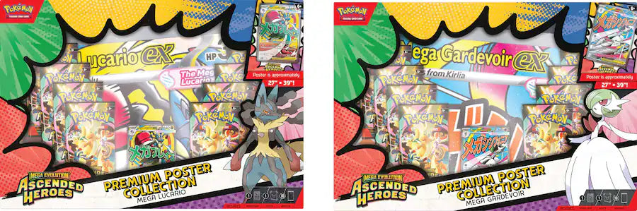 Pokémon Ascended Heroes Premium Poster Collection