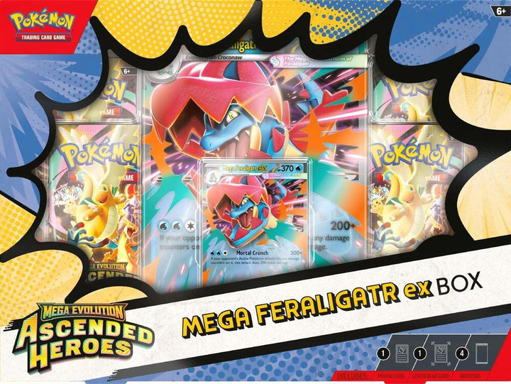 Pokémon Mega Ascended Heroes Mega ex Box