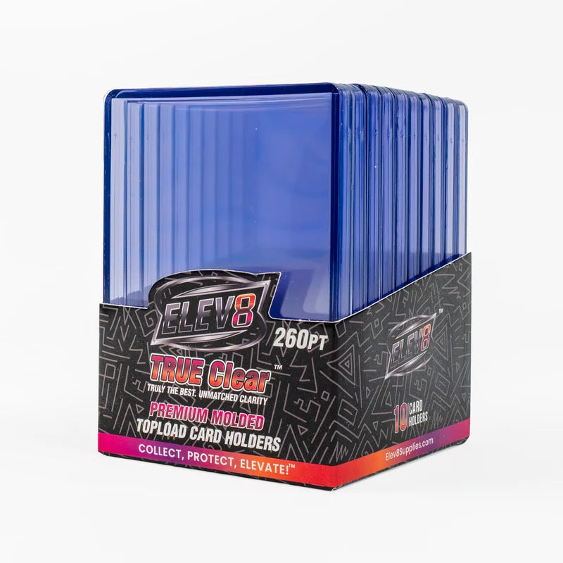 Elev8 Premium 260 point Toploaders 10 count