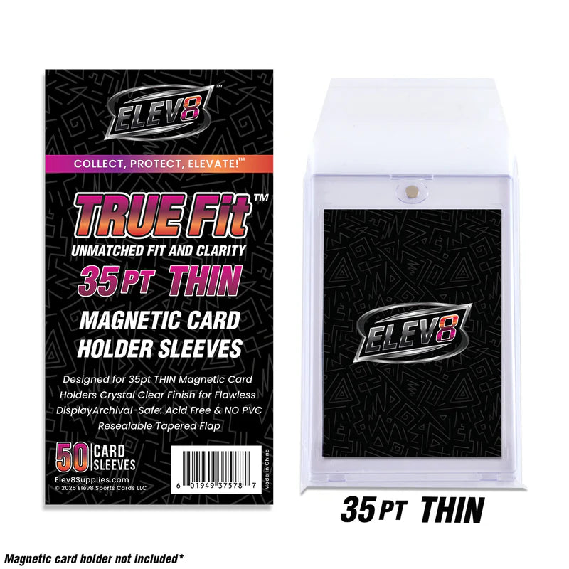 magnetic card sleeves ELEV8 True Fit 35 Point Thin Mag – Cards in The Land Journey Together Booster Boxes MTG Secret Lair Magnetic card holders up Type:Witherbloom Pestilence