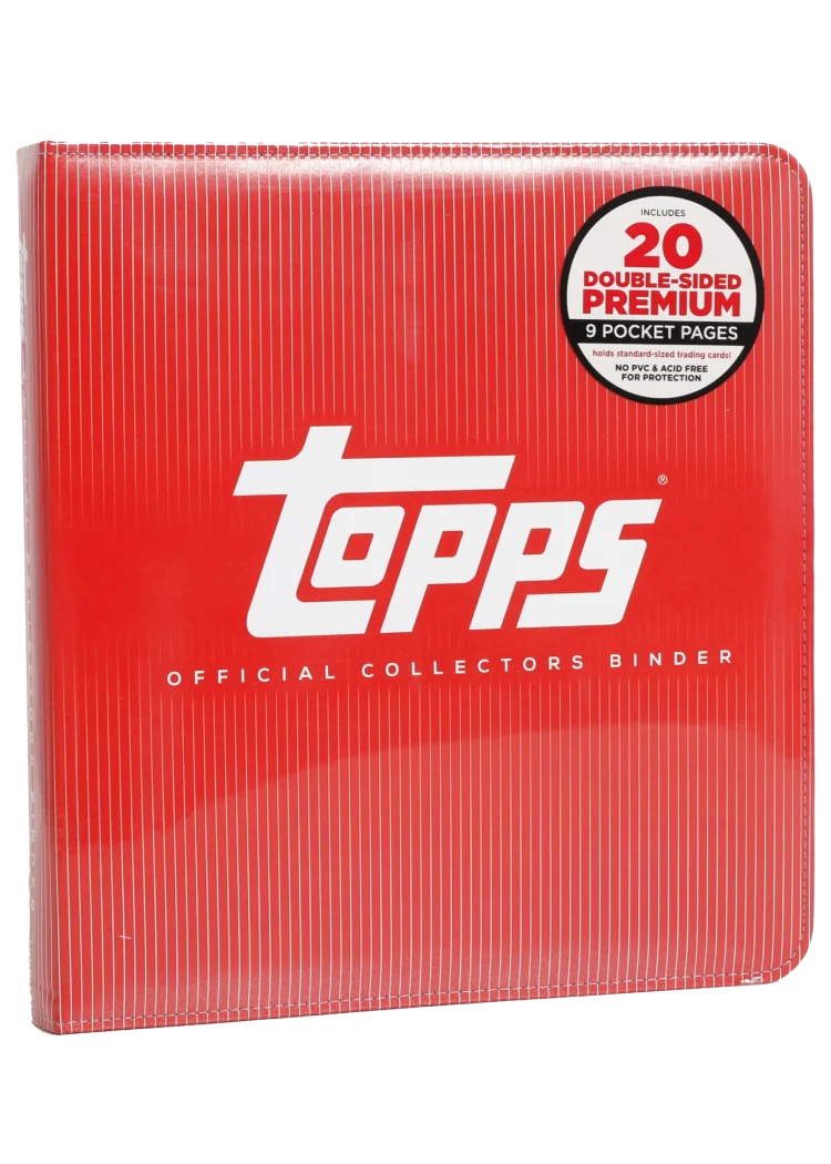 Topps Official Collectors Binder Red w/ Pages