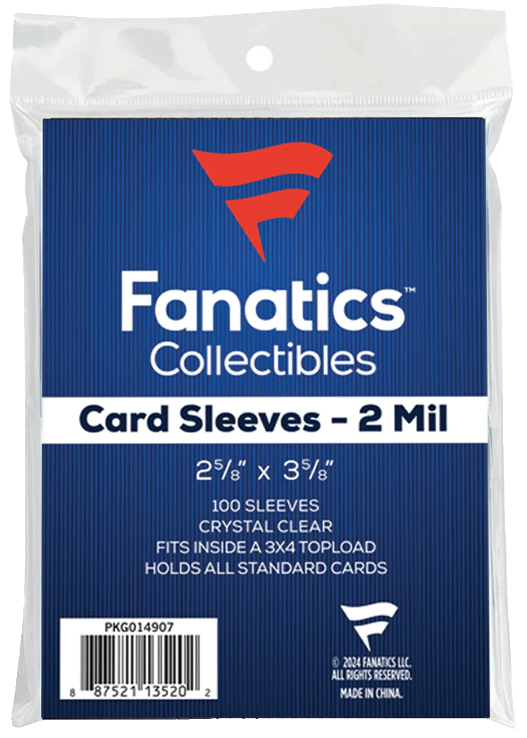 Fanatics 35 pt Penny Sleeves 100ct