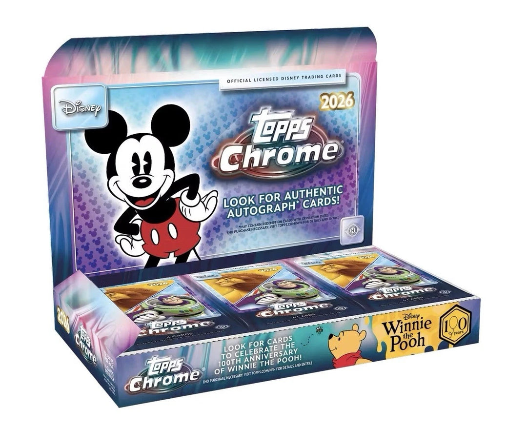 2026 Topps Chrome Disney Hobby Box