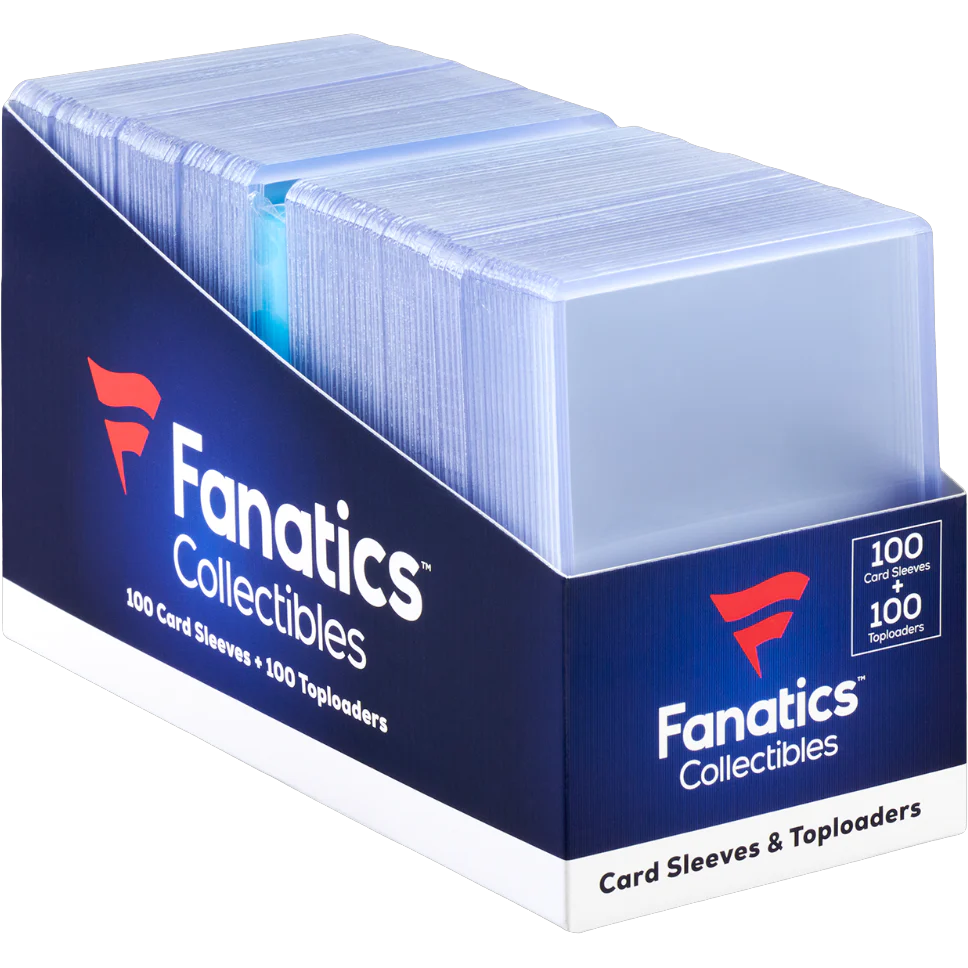 Fanatics Soft Sleeve/Top Loader Combo Pack -100 count