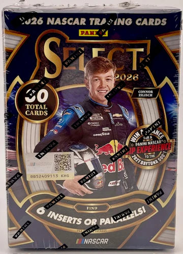 2026 Panini Select Nascar Racing Hobby Blaster Box