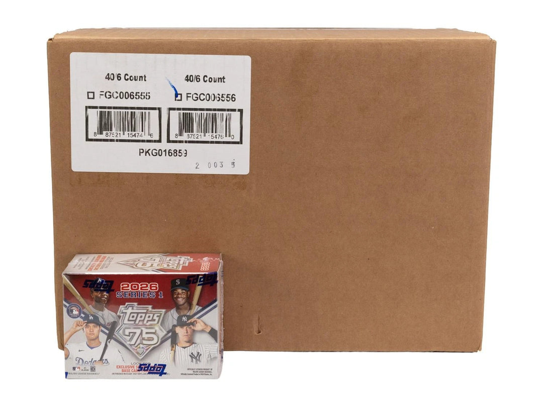 2026 Topps Series 1 FULL CASE of Blasters (40 Boxes)- PYT - (Break #1)
