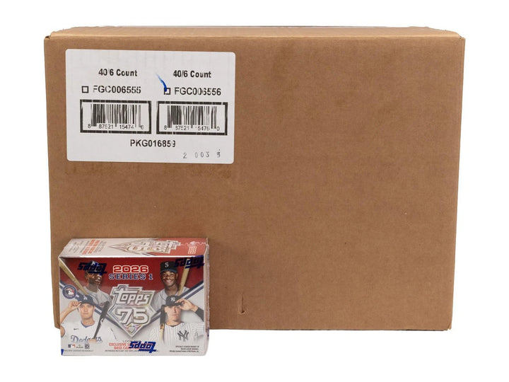 2026 Topps Series 1 FULL CASE of Blasters (40 Boxes)- PYT - (Break #1)